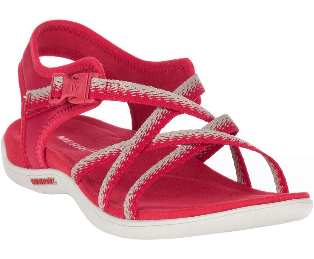 Sandalias Mujer - Merrell District Muri Lattice - Rojas - ACSB-97213